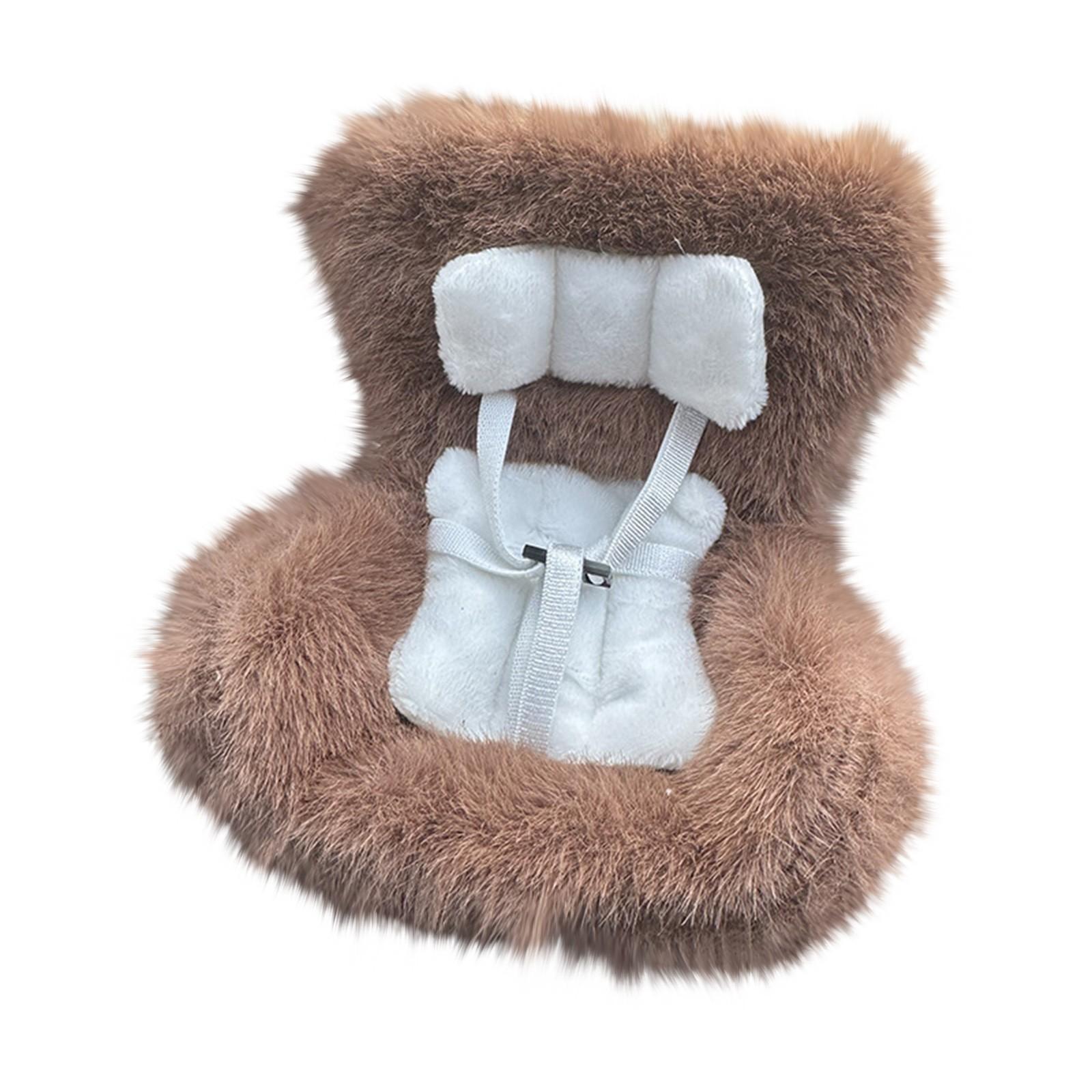 Для ляльки-машинки Лабубу, дитяче автокрісло, кавайна лялька Ob11, плюшеве сидіння, прикраса для ароматизації повітря в машині, підходить для всіх ляльок до 18 см коричневий
Для ляльки-машинки Лабубу, дитяче автокрісло, кавайна лялька Ob11, плюшеве сидіння, прикраса для ароматизації повітря в машині, підходить для всіх ляльок до 18 см коричневий