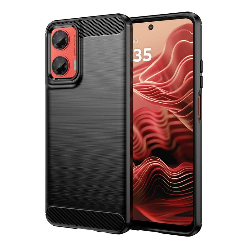 Для обкладинки Motorola Moto G35 Чохол для Moto G35 5G Антидетонаційний м’який TPU силіконовий чохол із вуглецевого волокна для Moto G35 Чохол 6,72 дюйма For Moto G35 5G чорний
Для обкладинки Motorola Moto G35 Чохол для Moto G35 5G Антидетонаційний м’який TPU силіконовий чохол із вуглецевого волокна для Moto G35 Чохол 6,72 дюйма For Moto G35 5G чорний