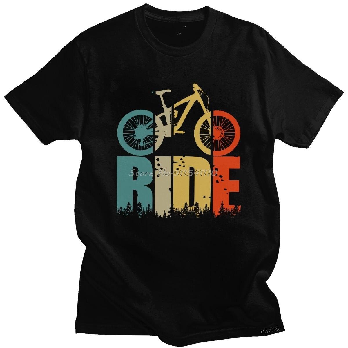 Ретро-поездка на горном велосипеде Футболка Мужская футболка MTB Lover Хлопковая футболка с короткими рукавами с принтом Топ Велосипедисты и байкеры Подарочная одежда
Ретро-поездка на горном велосипеде Футболка Мужская футболка MTB Lover Хлопковая футболка с короткими рукавами с принтом Топ Велосипедисты и байкеры Подарочная одежда