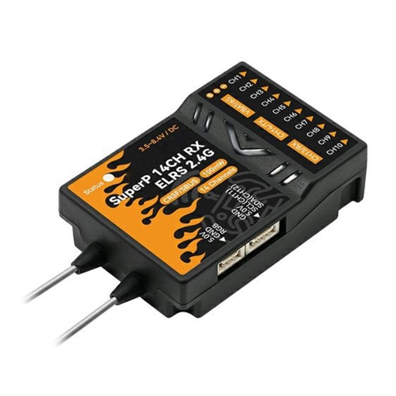 14CH Signal Receiver For Extended Flight Photography Featuring Anti Disturbingly Technology And Lightweight ABS Structure
14CH Signal Receiver For Extended Flight Photography Featuring Anti Disturbingly Technology And Lightweight ABS Structure
