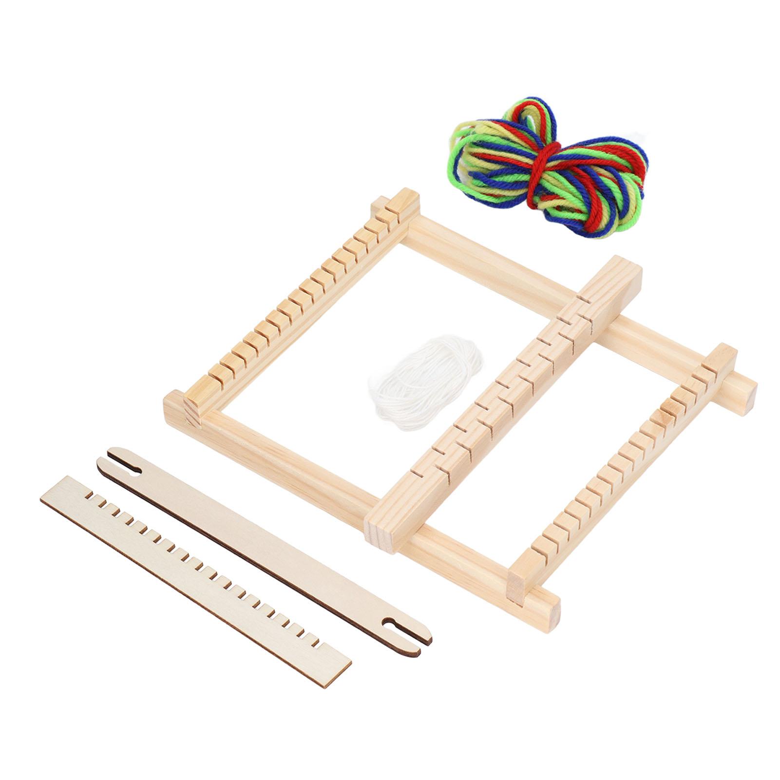 Детский ткацкий станок Простое управление, координация рук и глаз, прочный деревянный ткацкий станок для детей
Детский ткацкий станок Простое управление, координация рук и глаз, прочный деревянный ткацкий станок для детей