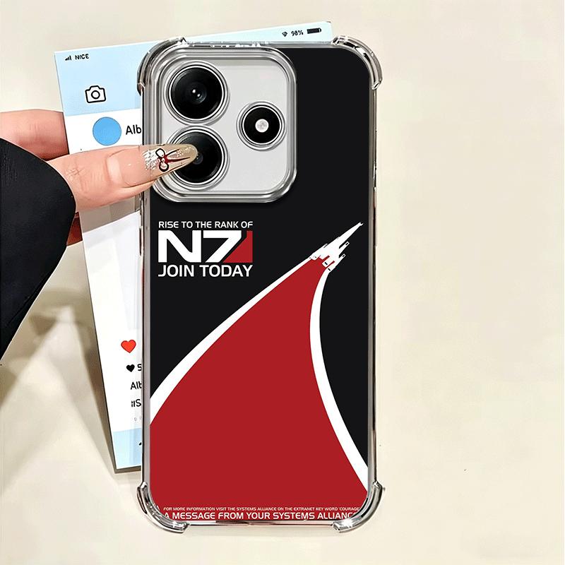 Мягкий чехол для телефона N7 Mass Effect для Xiaomi Poco X7 X8 Pro Max X6 X5 X3 F8 Ultra F7 M8 M7 M5S Redmi 15C 15A 15 14C 13C 12C 13 12 Xiaomi Poco X5
Мягкий чехол для телефона N7 Mass Effect для Xiaomi Poco X7 X8 Pro Max X6 X5 X3 F8 Ultra F7 M8 M7 M5S Redmi 15C 15A 15 14C 13C 12C 13 12 Xiaomi Poco X5