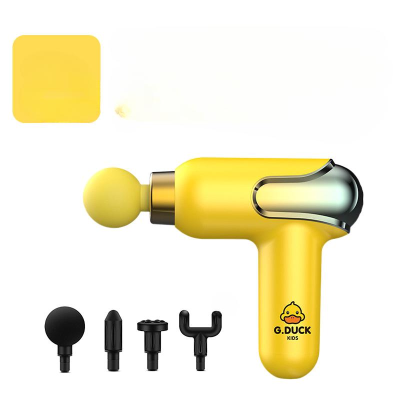 Small Yellow Duck Massage Gun Electric Mute Muscle Massager with LCD Screen for Fitness English manual
Small Yellow Duck Massage Gun Electric Mute Muscle Massager with LCD Screen for Fitness English manual