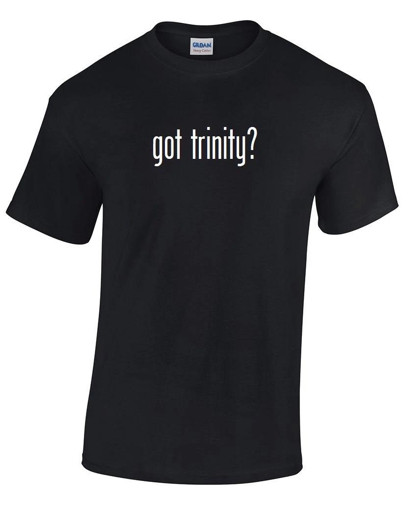 Got Trinity T-Shirt Black White Tee Shirt Cotton Funny Gift S - 5XL S
Got Trinity T-Shirt Black White Tee Shirt Cotton Funny Gift S - 5XL S