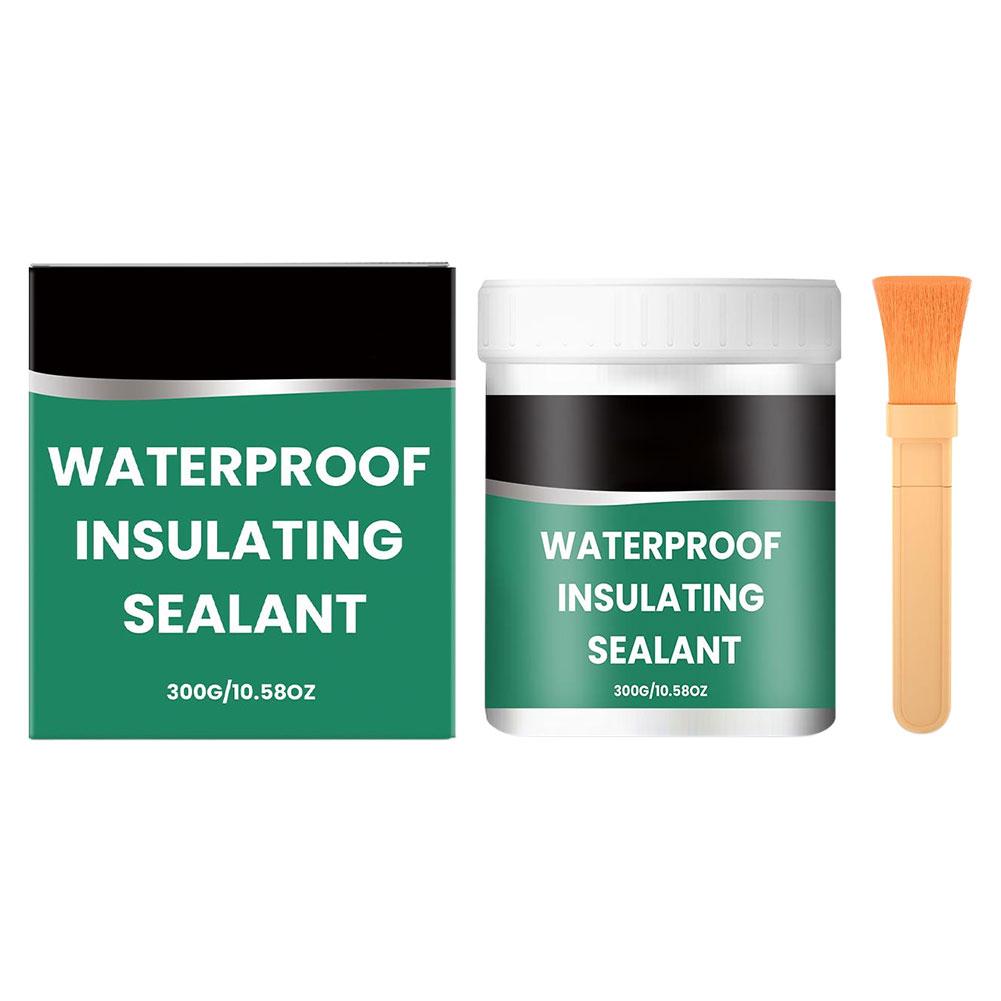 300g Waterproof Insulating Sealant With Brush Multi-Surface Insulation Coating For Instant Leak Repair Home Industrial Use
300g Waterproof Insulating Sealant With Brush Multi-Surface Insulation Coating For Instant Leak Repair Home Industrial Use