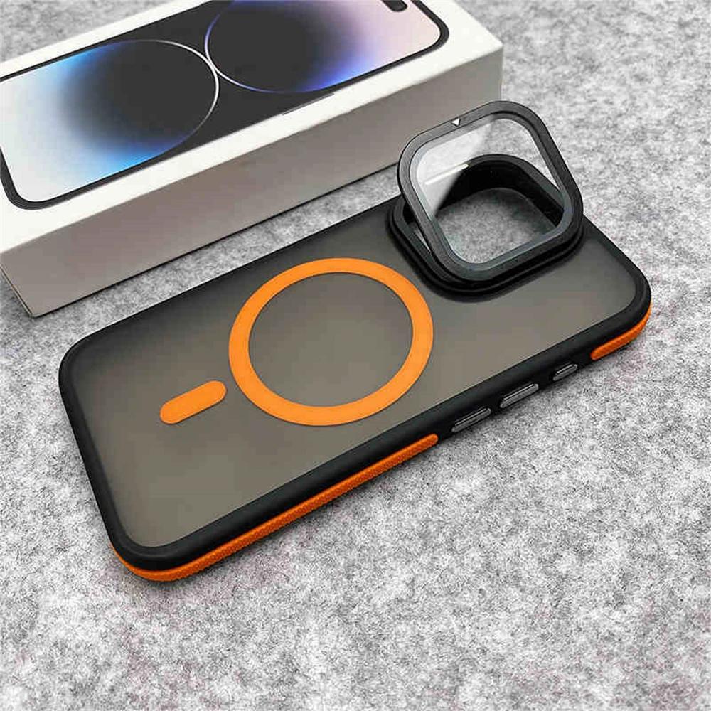 Glass Lens Camera Protection Stand For Magsafe Magnetic Phone Case For iPhone 16 11 12 13 14 15 Pro Max Plus Matte Clear Cover For iPhone 11 ProMax помаранчевий
Glass Lens Camera Protection Stand For Magsafe Magnetic Phone Case For iPhone 16 11 12 13 14 15 Pro Max Plus Matte Clear Cover For iPhone 11 ProMax помаранчевий