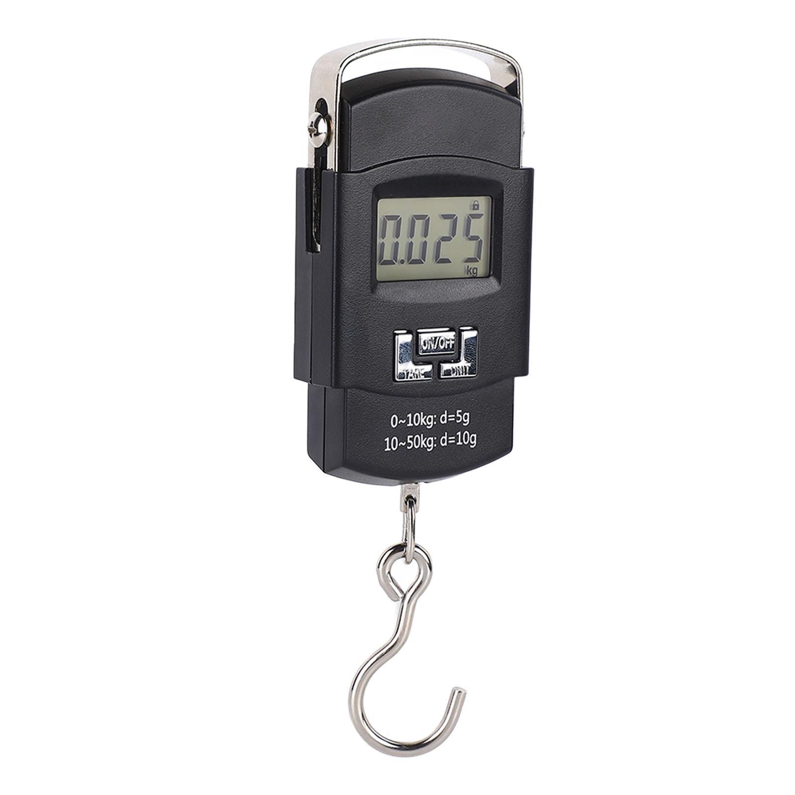 Hanging Hook Scale LCD Display 50kg Portable Digital Fish Scale with Comfortable Handle
Hanging Hook Scale LCD Display 50kg Portable Digital Fish Scale with Comfortable Handle