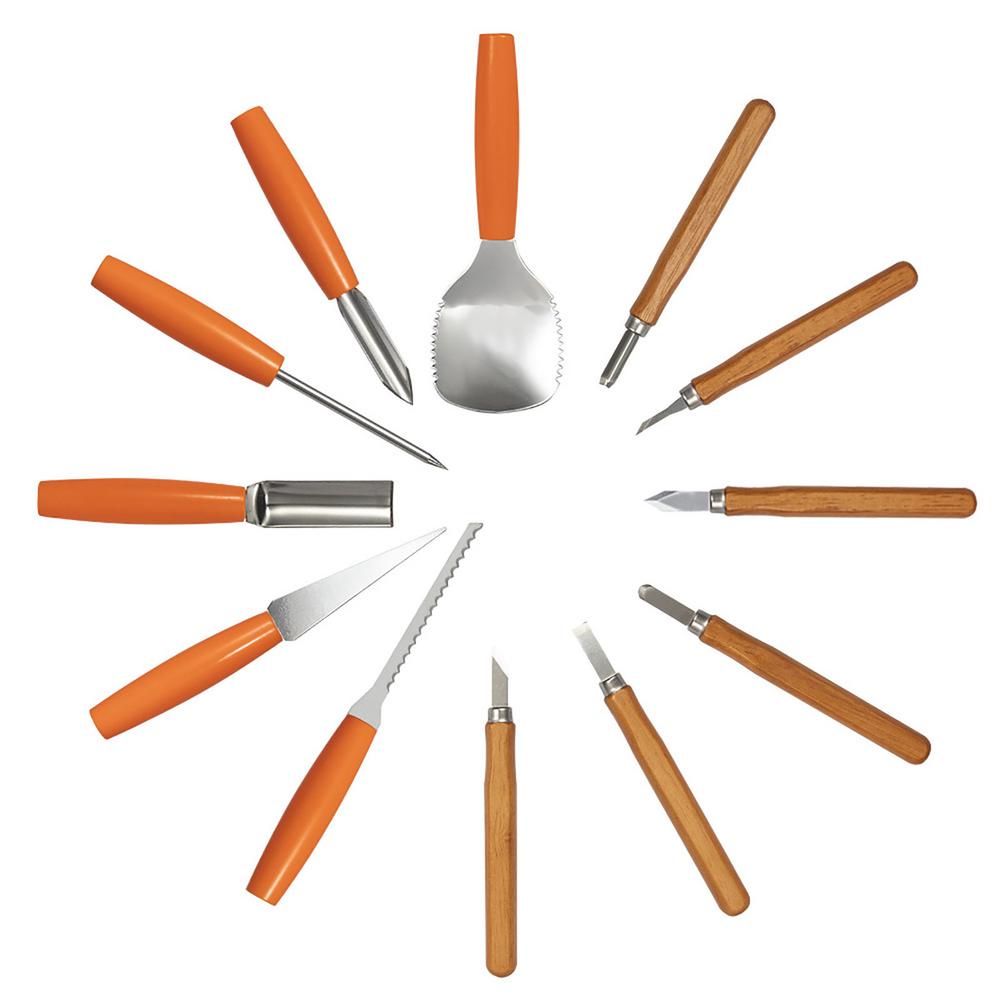 12pcs Halloween Pumpkin Carving Tool Set Carved Cutting Tool Kit Professional Scraper Etching Set For Carving Lantern Decoration belgium
12pcs Halloween Pumpkin Carving Tool Set Carved Cutting Tool Kit Professional Scraper Etching Set For Carving Lantern Decoration belgium