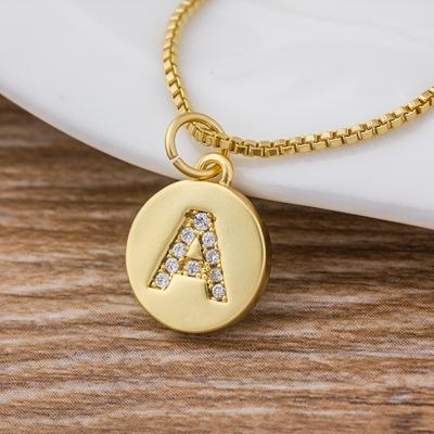 Nidin Hot Sale Fashion Tiny Daint Alphabet Pendants 26 Letters Necklace Gold Plated for Women Girls Fine Birthday Party Gift
Nidin Hot Sale Fashion Tiny Daint Alphabet Pendants 26 Letters Necklace Gold Plated for Women Girls Fine Birthday Party Gift