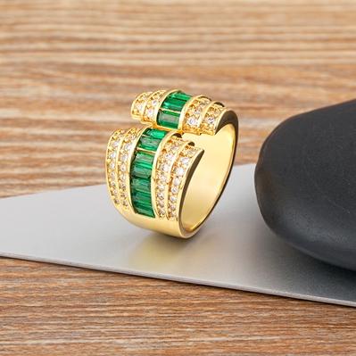 Nidin New Exquisite Irregular Zircon 5 Colors Open Rings Korean Fashion Adjustable Jewelry Wedding Party Luxury Accessories Gift зелений
Nidin New Exquisite Irregular Zircon 5 Colors Open Rings Korean Fashion Adjustable Jewelry Wedding Party Luxury Accessories Gift зелений
