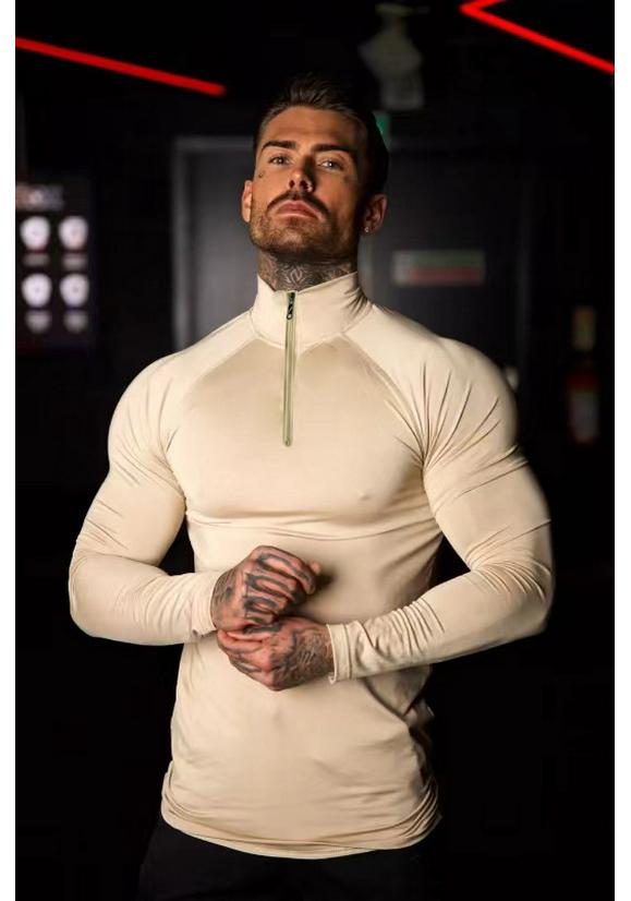 Cross-Season Quick-Dry Half-Zip Milk Silk Long Sleeve Polo Shirt S
Cross-Season Quick-Dry Half-Zip Milk Silk Long Sleeve Polo Shirt S