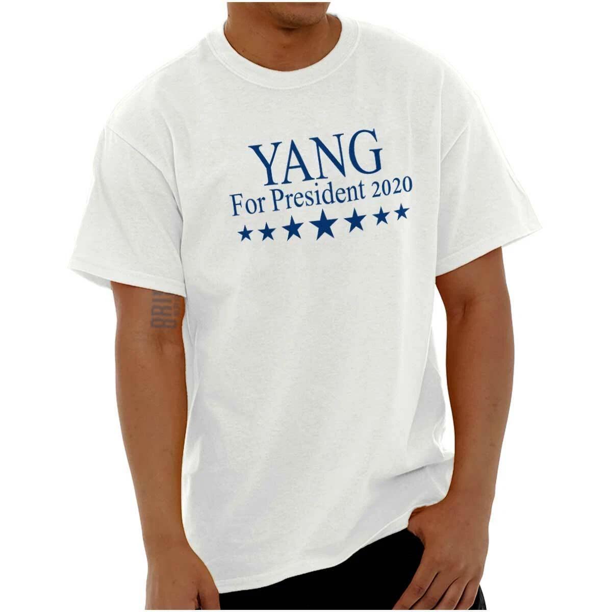 Yang 2020 American United States Democrat Womens or Mens Crewneck T Shirt Tee 2XL
Yang 2020 American United States Democrat Womens or Mens Crewneck T Shirt Tee 2XL