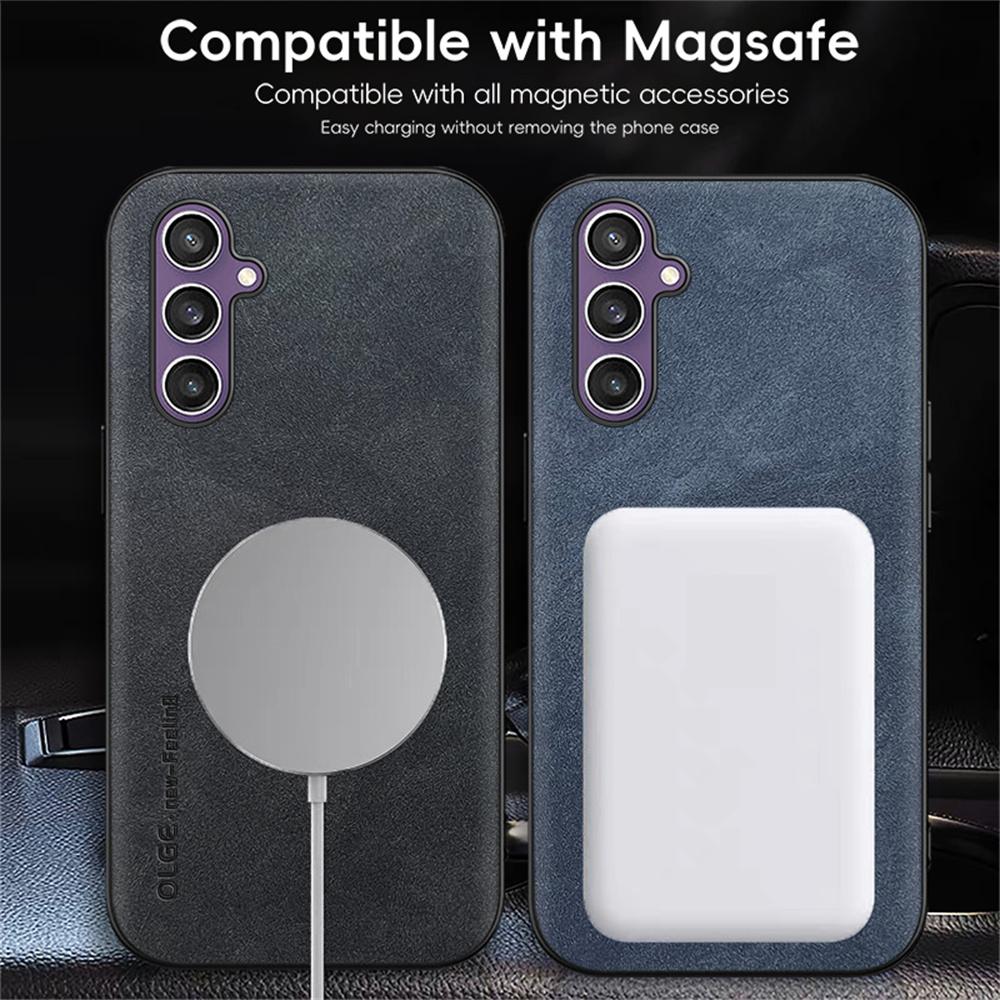 WANLONFENG YBP Series For Samsung Galaxy S24 Magnetic Case with Tempered Glass Film PU+TPU Phone Cover Large Cutout Green
WANLONFENG YBP Series For Samsung Galaxy S24 Magnetic Case with Tempered Glass Film PU+TPU Phone Cover Large Cutout Green