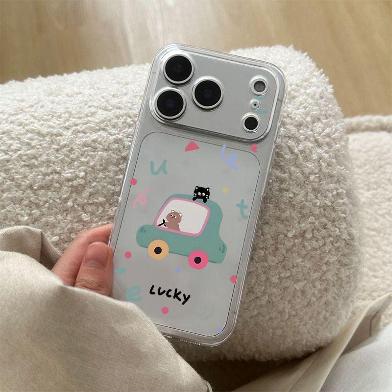 Transparent Cartoon Bear Case for Apple 14, 15, 16, 17 Pro Max, Precise Fit for Models XS, 13, 12, 14 Pro iPhone 11 Pro
Transparent Cartoon Bear Case for Apple 14, 15, 16, 17 Pro Max, Precise Fit for Models XS, 13, 12, 14 Pro iPhone 11 Pro