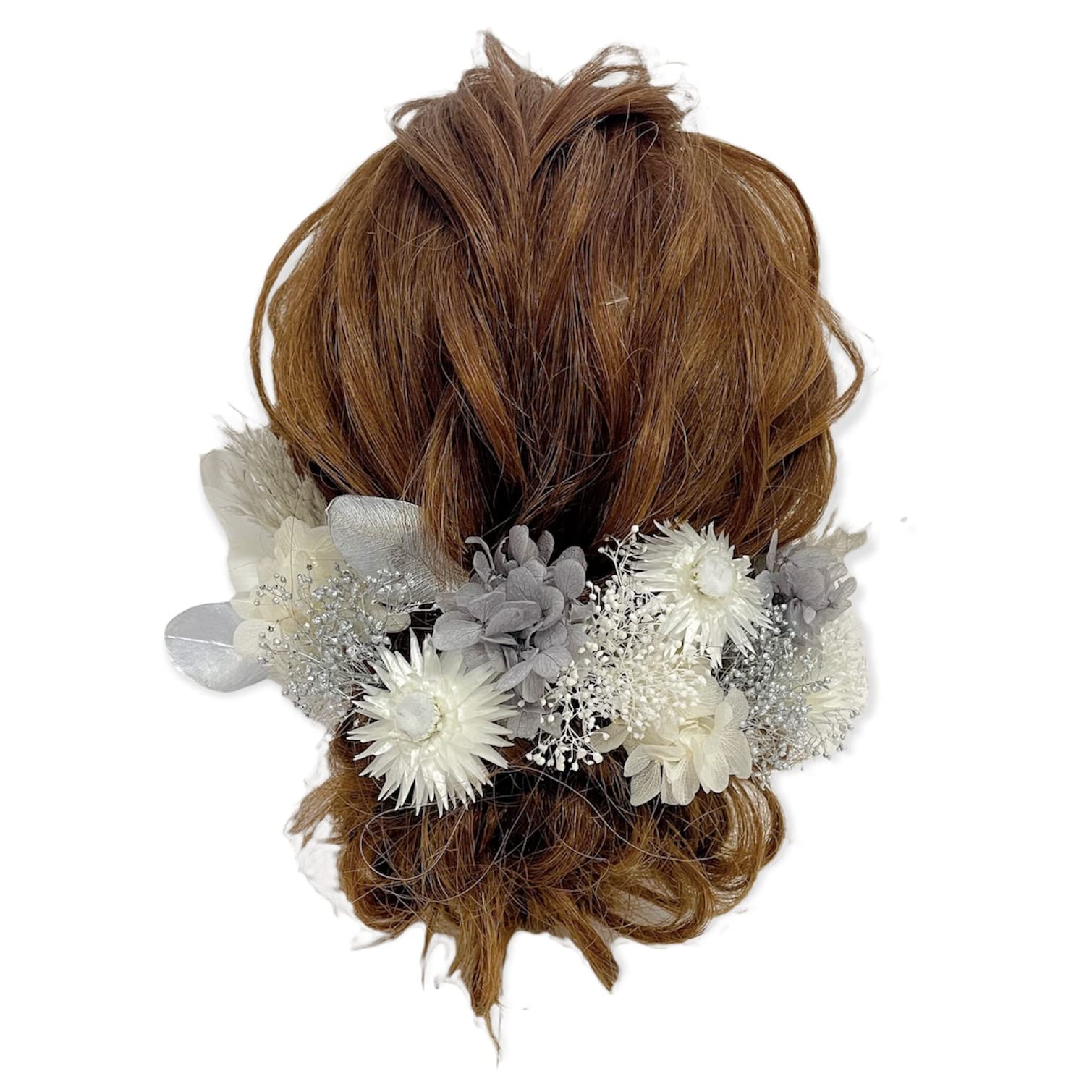 Dried Flower Head White Hair Hydrangea Dress, Gray, Ornament, Kimono, Coming-of-Age Ceremony, Graduation, Wedding, Baby s Breath, Hakama, Furisode,
Dried Flower Head White Hair Hydrangea Dress, Gray, Ornament, Kimono, Coming-of-Age Ceremony, Graduation, Wedding, Baby s Breath, Hakama, Furisode,