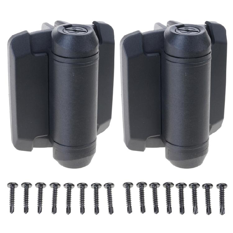 2Pcs Auto Closing Door Hinges Hardware Adjustable Tension Narrow Spring Hinges for Auto Closing Metal, Wood Gates 1
2Pcs Auto Closing Door Hinges Hardware Adjustable Tension Narrow Spring Hinges for Auto Closing Metal, Wood Gates 1