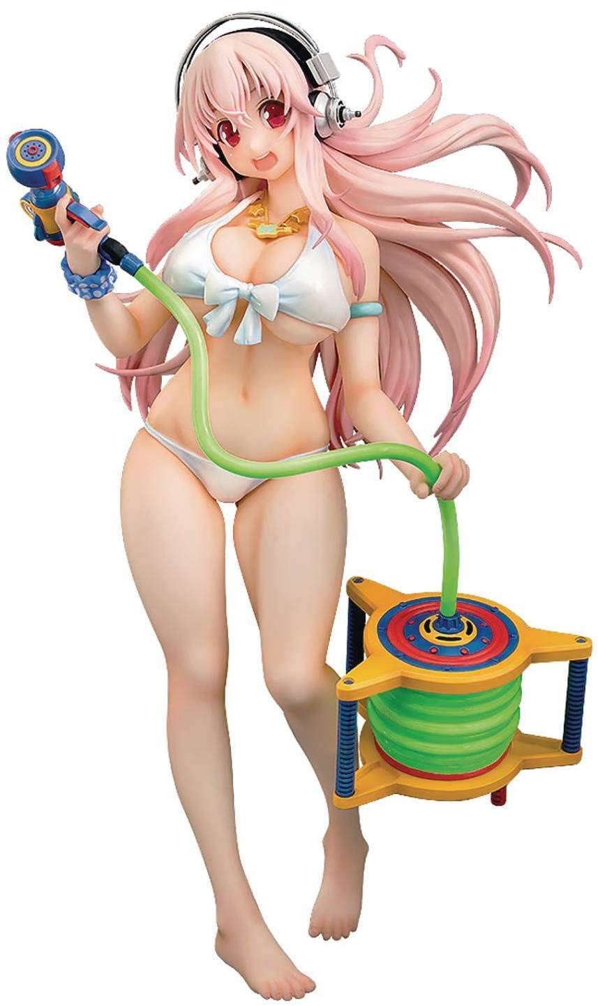 PHAT Сенран Кагура Персиковый пляжный всплеск: Супер Сонико (Версия Peach Beach Splash) 1: Фигурка из ПВХ 7 масштабов, многоцветная
PHAT Сенран Кагура Персиковый пляжный всплеск: Супер Сонико (Версия Peach Beach Splash) 1: Фигурка из ПВХ 7 масштабов, многоцветная