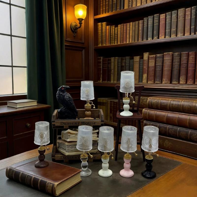 1Pcs Mini Simulation Table Lamp Not Bright 1/12 Dollhouse Miniature Study Room Decoration Doll Accessories Toys A1
1Pcs Mini Simulation Table Lamp Not Bright 1/12 Dollhouse Miniature Study Room Decoration Doll Accessories Toys A1