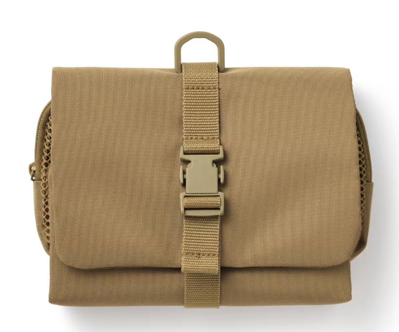 MUJI Поліестерова підвісна косметичка зі знімним пеналом 12 x 18 x 83458225, Бежевий, 4,5 см, бежевий
MUJI Поліестерова підвісна косметичка зі знімним пеналом 12 x 18 x 83458225, Бежевий, 4,5 см, бежевий