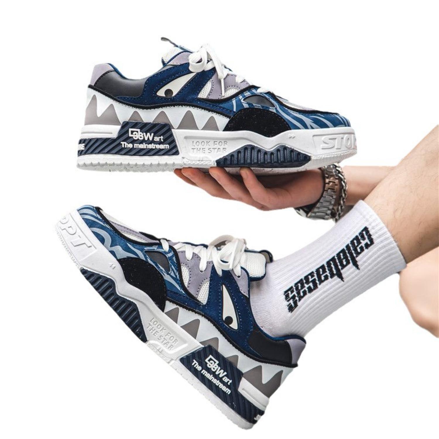 Trendy men s shoes, summer trend, versatile, athleisure board shoes, niche design, thick-soled youth fashion shoes 39
Trendy men s shoes, summer trend, versatile, athleisure board shoes, niche design, thick-soled youth fashion shoes 39