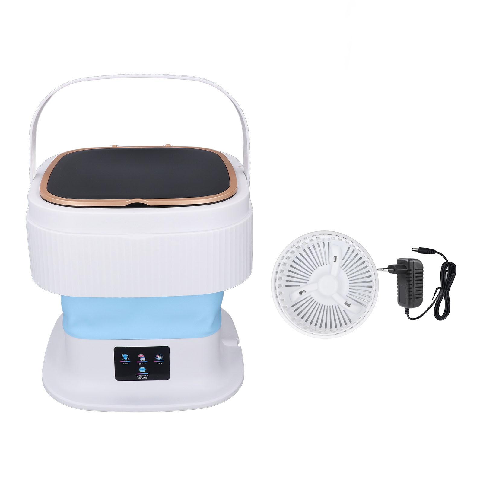 Портативная стиральная машина 11,5 л большой вместимости 3 режима таймера Мини складная стиральная машина со сливным шлангом синий
Портативная стиральная машина 11,5 л большой вместимости 3 режима таймера Мини складная стиральная машина со сливным шлангом синий