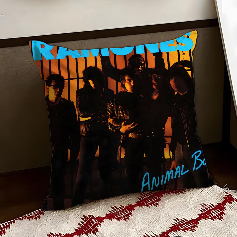 Band RRamones Cushion Cover Reversible Soft Durable Pillow Cover Home Car MultiScene Use for Daily Comfort 30X30cm
Band RRamones Cushion Cover Reversible Soft Durable Pillow Cover Home Car MultiScene Use for Daily Comfort 30X30cm