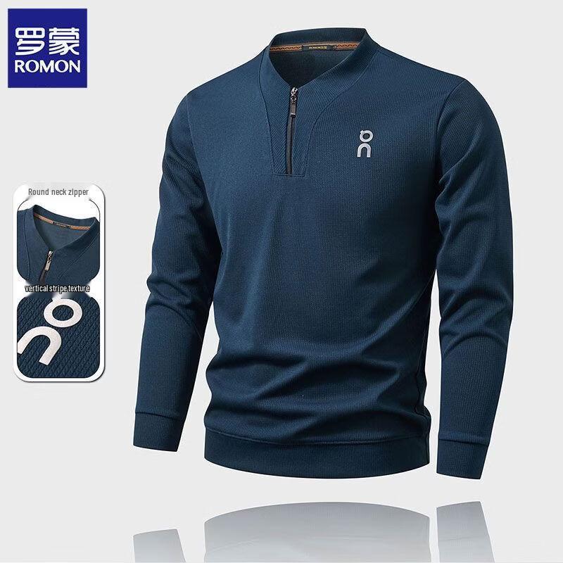 ROMON Men s Business Casual Long Sleeve Pullover Top 2XL
ROMON Men s Business Casual Long Sleeve Pullover Top 2XL
