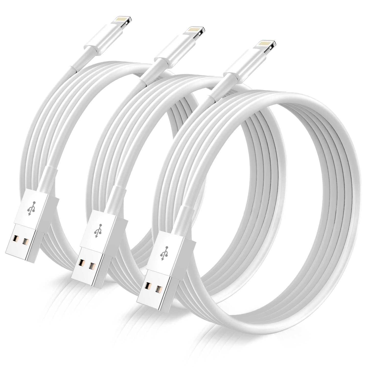 Кабель для зарядки iPhone Оригинальный кабель Lightning 2M Набор из 3 сертифицированных MFI кабелей Lightning Кабель для зарядки iPhone Кабель для зарядки iPhone Быстрая зарядка Ultra
Кабель для зарядки iPhone Оригинальный кабель Lightning 2M Набор из 3 сертифицированных MFI кабелей Lightning Кабель для зарядки iPhone Кабель для зарядки iPhone Быстрая зарядка Ultra
