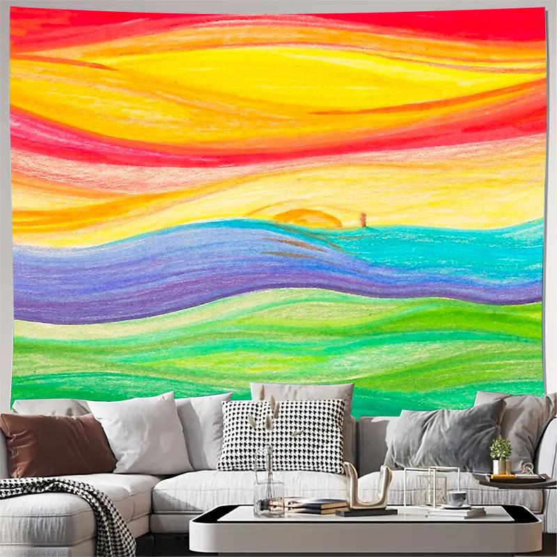 Boho Tapestry Wall Hanging Nature Landscape Forest Mountain Sunset Aesthetic Room Decor Bedroom Living Room Home Decor 74x94cm(29x37in)
Boho Tapestry Wall Hanging Nature Landscape Forest Mountain Sunset Aesthetic Room Decor Bedroom Living Room Home Decor 74x94cm(29x37in)
