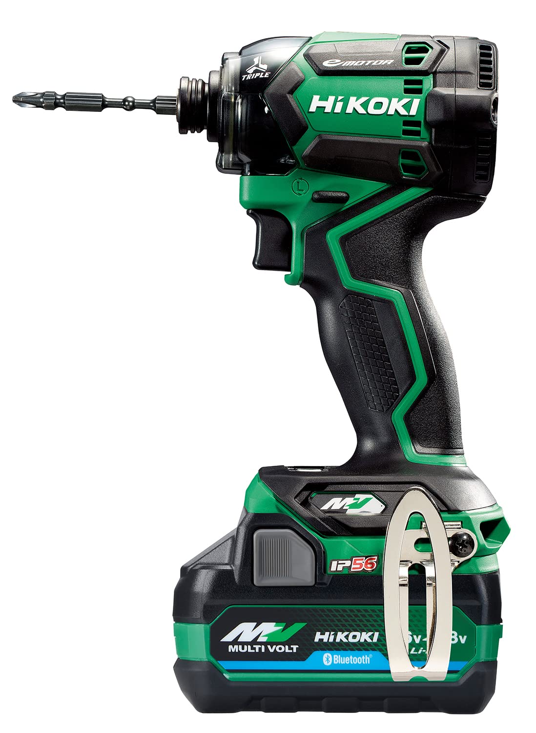 HiKOKI 36V Impact WH36DC Aggressive Green з 2 насадками для біцепса в комплекті Bluetooth, деталі, зарядний пристрій, футляр, WH36DC(2XPSZ)
HiKOKI 36V Impact WH36DC Aggressive Green з 2 насадками для біцепса в комплекті Bluetooth, деталі, зарядний пристрій, футляр, WH36DC(2XPSZ)