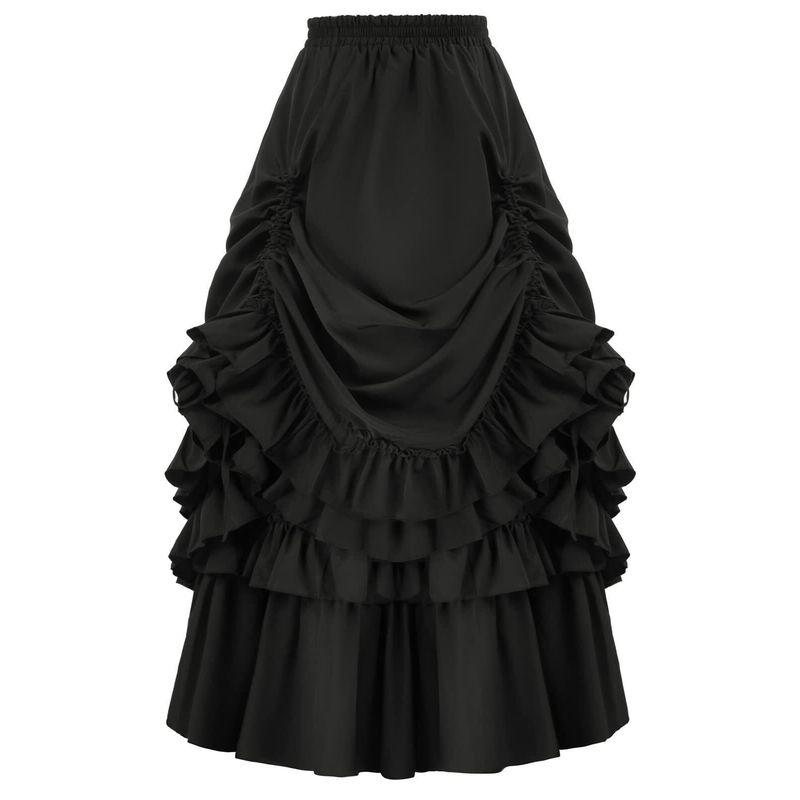 Export European and American Style Women Retro Gothic Style Skirt Medieval Artsy Revival Short Skirt Women s Gothic Dress Black XL
Export European and American Style Women Retro Gothic Style Skirt Medieval Artsy Revival Short Skirt Women s Gothic Dress Black XL
