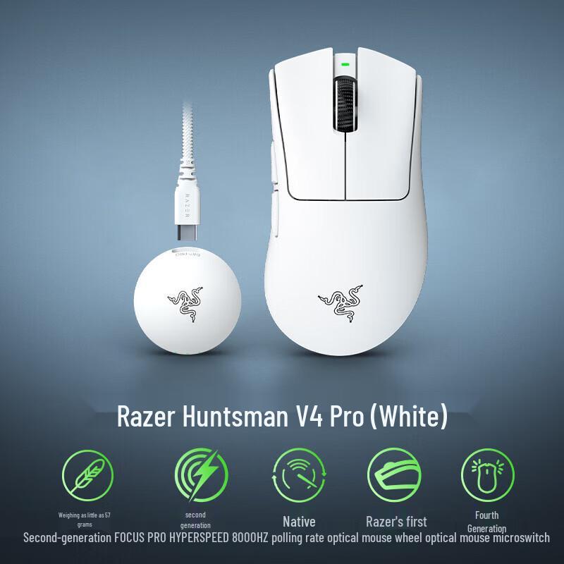 Razer DeathAdder V4 Pro Wireless Gaming Mouse
Razer DeathAdder V4 Pro Wireless Gaming Mouse