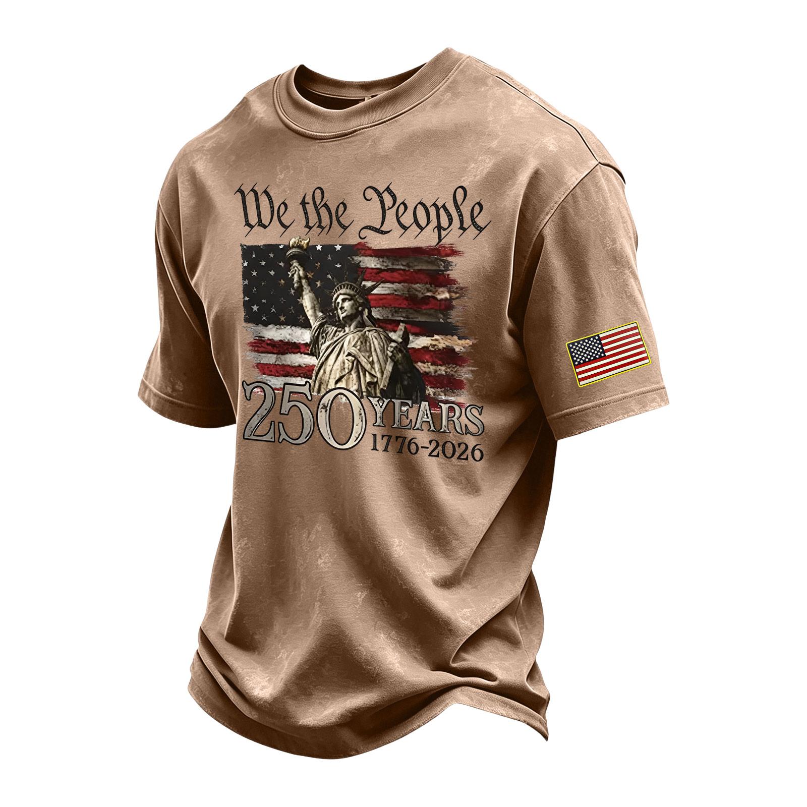 Men s Vintage Washed Short Sleeve T Shirt Crew Neck Independence Day Graphic Print Casual Fit Soft Fabric XXL кофейный
Men s Vintage Washed Short Sleeve T Shirt Crew Neck Independence Day Graphic Print Casual Fit Soft Fabric XXL кофейный