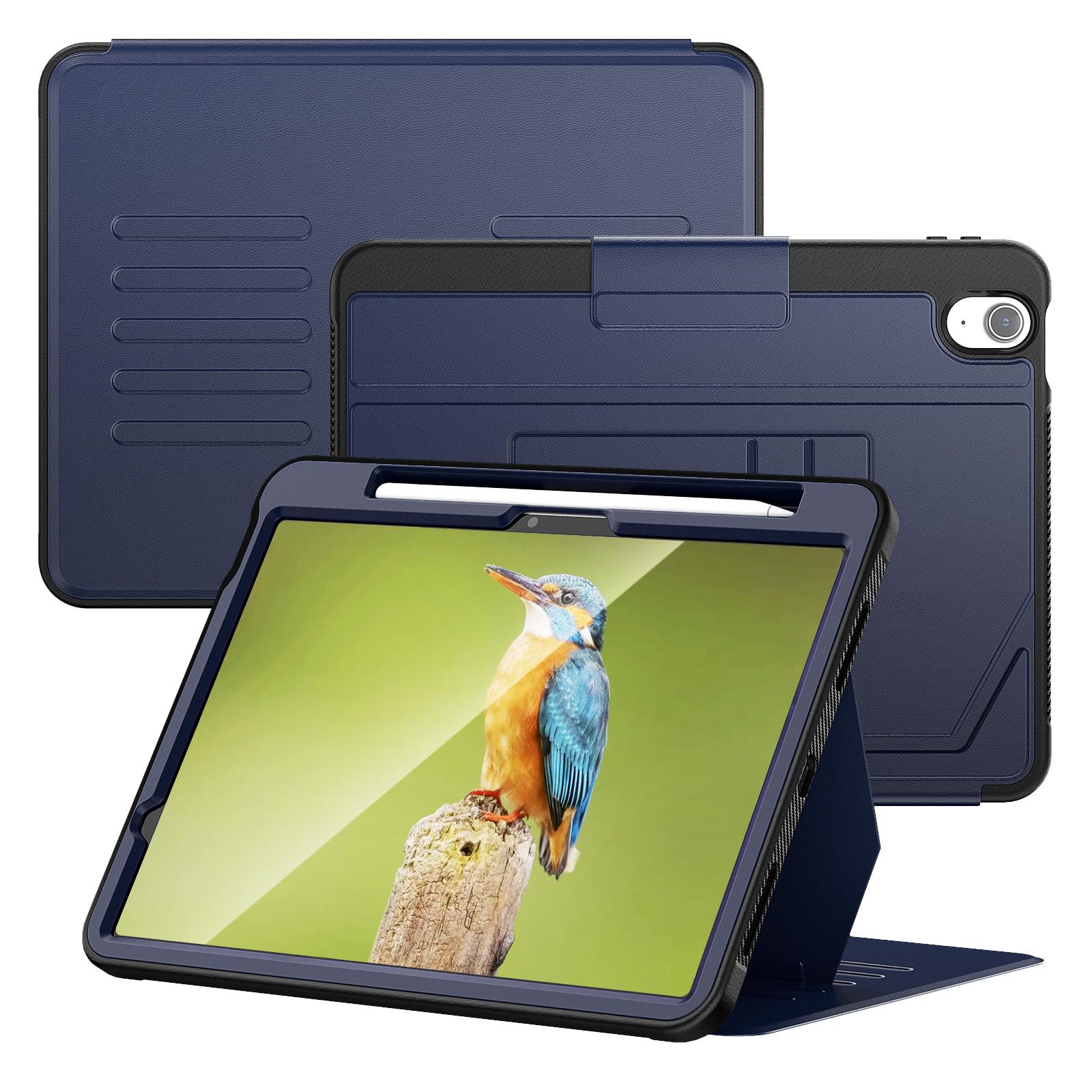 For iPad Air 11 (2025)/(2024) PU Leather Tablet Case Card Holder Auto Wake/Sleep Stand Cover with Pencil Slot Navy Blue
For iPad Air 11 (2025)/(2024) PU Leather Tablet Case Card Holder Auto Wake/Sleep Stand Cover with Pencil Slot Navy Blue