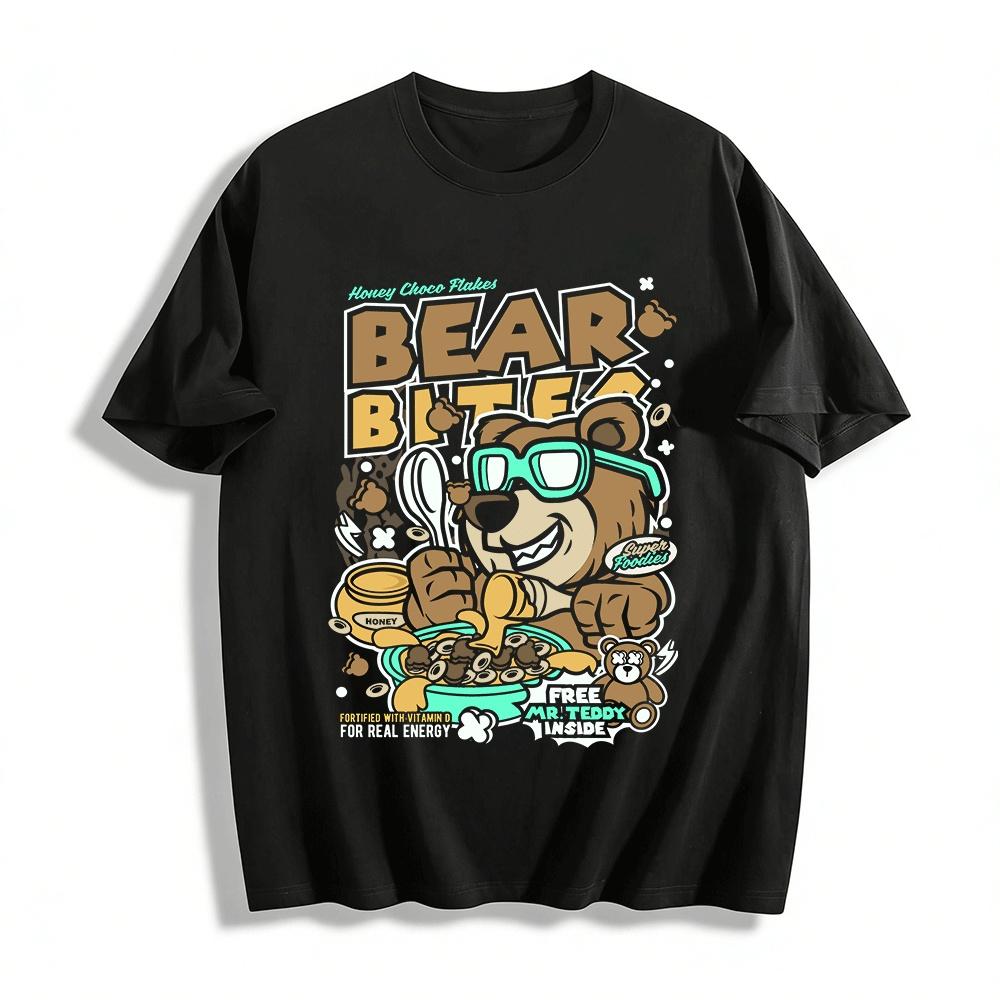 Honey Choco Bear Print Casual Top Vitamin D Graphic Tee Pure cotton T-shirt XXS
Honey Choco Bear Print Casual Top Vitamin D Graphic Tee Pure cotton T-shirt XXS