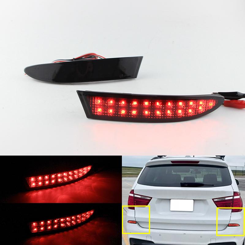 2PCS LED Warning Rear Bumper Brake Light For BMW F25 X3 Series 2014-2017 X3 xDrive28i, xDrive35i Red Parking Stop Lamps Fog Lamp
2PCS LED Warning Rear Bumper Brake Light For BMW F25 X3 Series 2014-2017 X3 xDrive28i, xDrive35i Red Parking Stop Lamps Fog Lamp