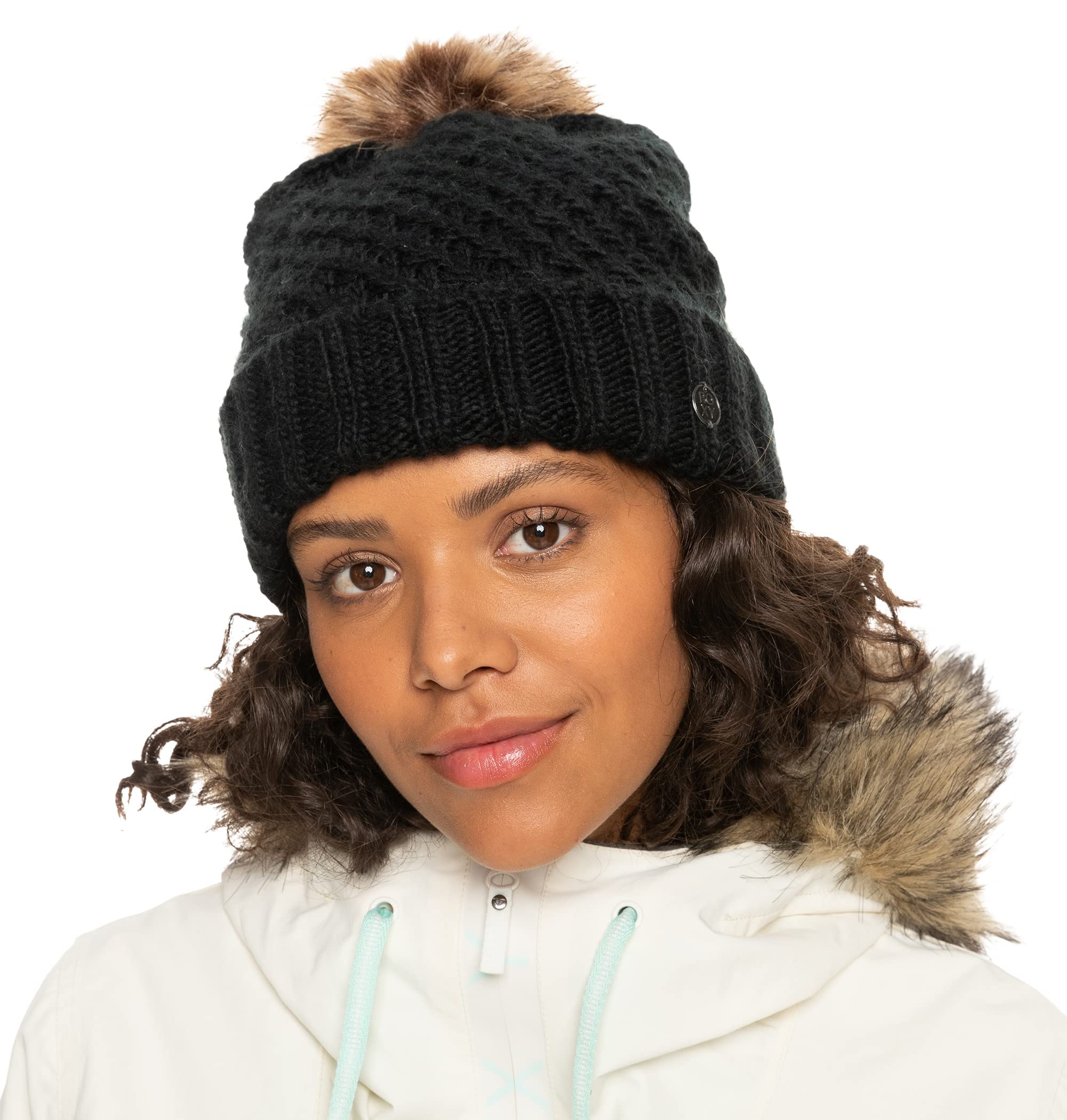 Roxy Peak Chic Beanie - Black (KVJ0) - One Size (ERJHA04022)
Roxy Peak Chic Beanie - Black (KVJ0) - One Size (ERJHA04022)