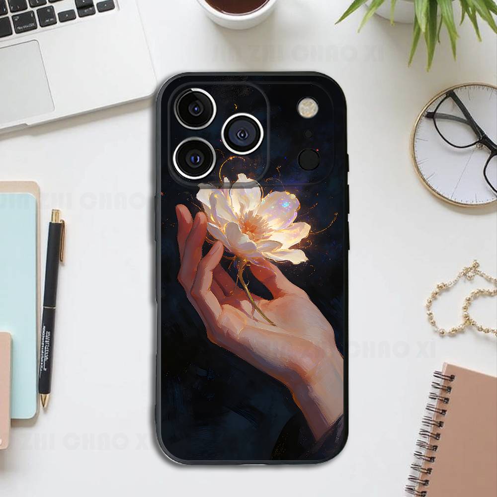 Flower Bloom Fingertips Silicone Phone Case For IPhone 17 16 15 14 13 12 11 X XS Plus Pro Max Shockproof Soft Cover iPhone17pro
Flower Bloom Fingertips Silicone Phone Case For IPhone 17 16 15 14 13 12 11 X XS Plus Pro Max Shockproof Soft Cover iPhone17pro