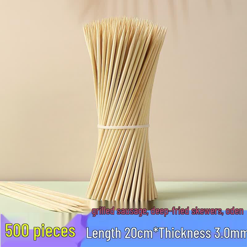 Commercial Disposable Bamboo Skewers
Commercial Disposable Bamboo Skewers