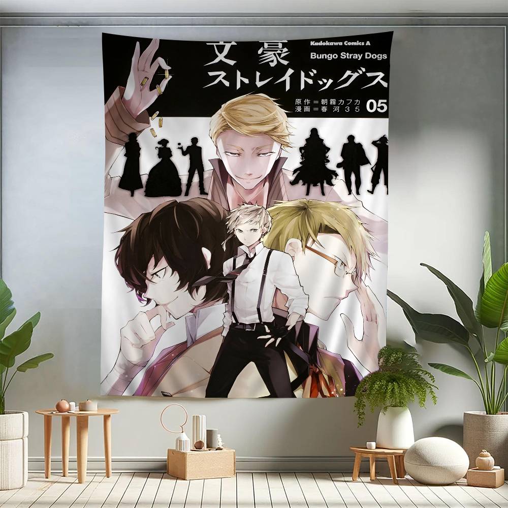 Bungo Stray Dogs DIY Anime Wall Tapestry Hippie Flower Wall Carpets for Dorm Study Room Rental House Home Wall Art Decor 74x94cm(29x37in)
Bungo Stray Dogs DIY Anime Wall Tapestry Hippie Flower Wall Carpets for Dorm Study Room Rental House Home Wall Art Decor 74x94cm(29x37in)