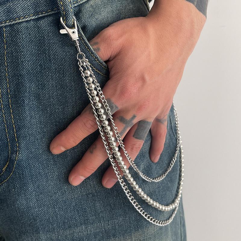 Fashion Punk Metal Pants Chain Hip Hop Waist Chain Bead Pendant Jeans Chain For Men Women Accessories Gifts
Fashion Punk Metal Pants Chain Hip Hop Waist Chain Bead Pendant Jeans Chain For Men Women Accessories Gifts