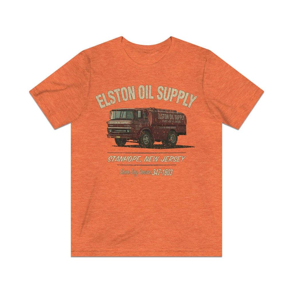 Elston Oil Supply 1979 Vintage Men s T shirt L
Elston Oil Supply 1979 Vintage Men s T shirt L