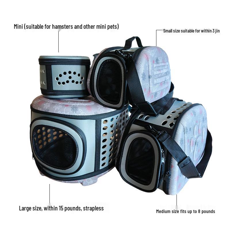 Переноска для питомцев из ЭВА: Портативная, дышащая сумка/рюкзак для собак и кошек Large Plain серый
Переноска для питомцев из ЭВА: Портативная, дышащая сумка/рюкзак для собак и кошек Large Plain серый