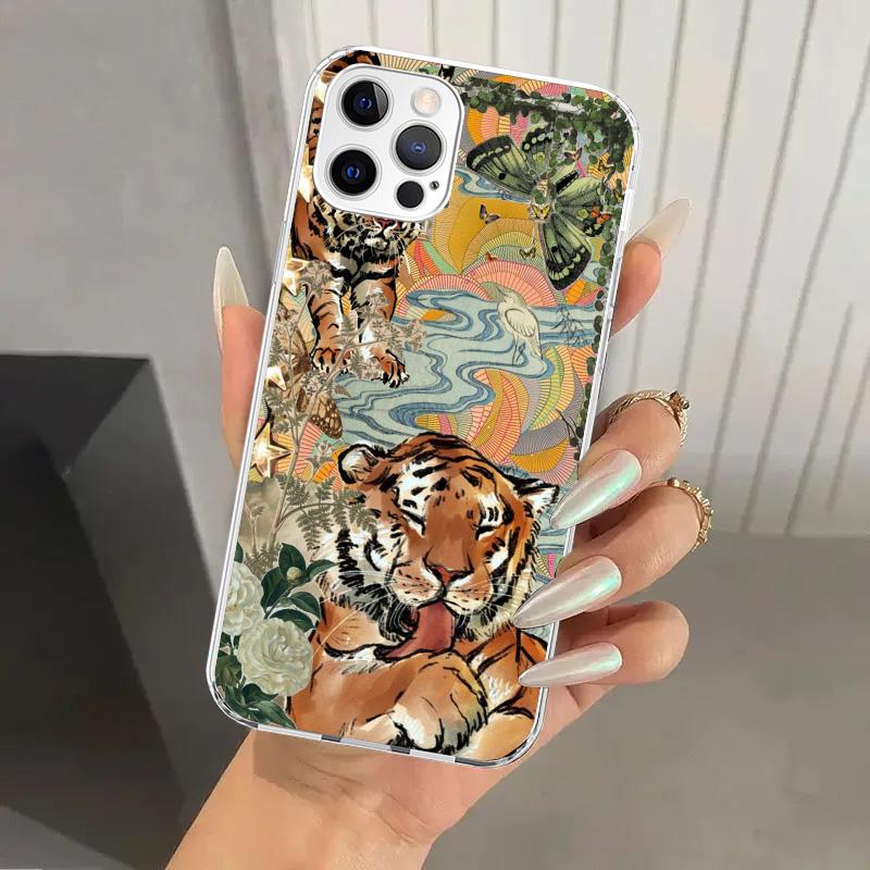 Superior Tiger Pattern Art Phone Case for Iphone 17 Air 16 15 Plus 14 13 Mini 12 11 Pro Max 16E 7 8 SE 2020 Soft Funda Print She iPhone 12 (12 Pro)
Superior Tiger Pattern Art Phone Case for Iphone 17 Air 16 15 Plus 14 13 Mini 12 11 Pro Max 16E 7 8 SE 2020 Soft Funda Print She iPhone 12 (12 Pro)