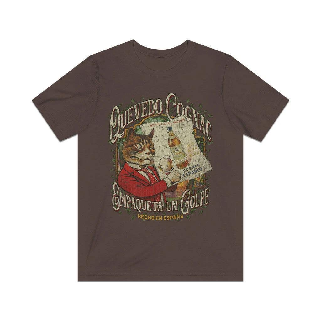 Quevedo Brandy Español 1920 Vintage Men s T shirt S
Quevedo Brandy Español 1920 Vintage Men s T shirt S