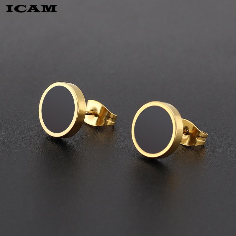 ICAM Fashion Bohemian Vintage Earrings Jewelry Cute Black Geometric Round Stainless Steel Stud Earring Best Gift for Women Girl 6mm серебряный
ICAM Fashion Bohemian Vintage Earrings Jewelry Cute Black Geometric Round Stainless Steel Stud Earring Best Gift for Women Girl 6mm серебряный