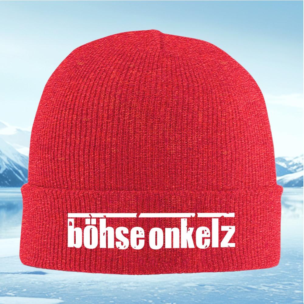 Böhse Onkelzbold white letters Men Women Unisex Knitted Hat Beanie Pullover Cap Winter Thermal Warm Christmas Outdoor Cycling H
Böhse Onkelzbold white letters Men Women Unisex Knitted Hat Beanie Pullover Cap Winter Thermal Warm Christmas Outdoor Cycling H