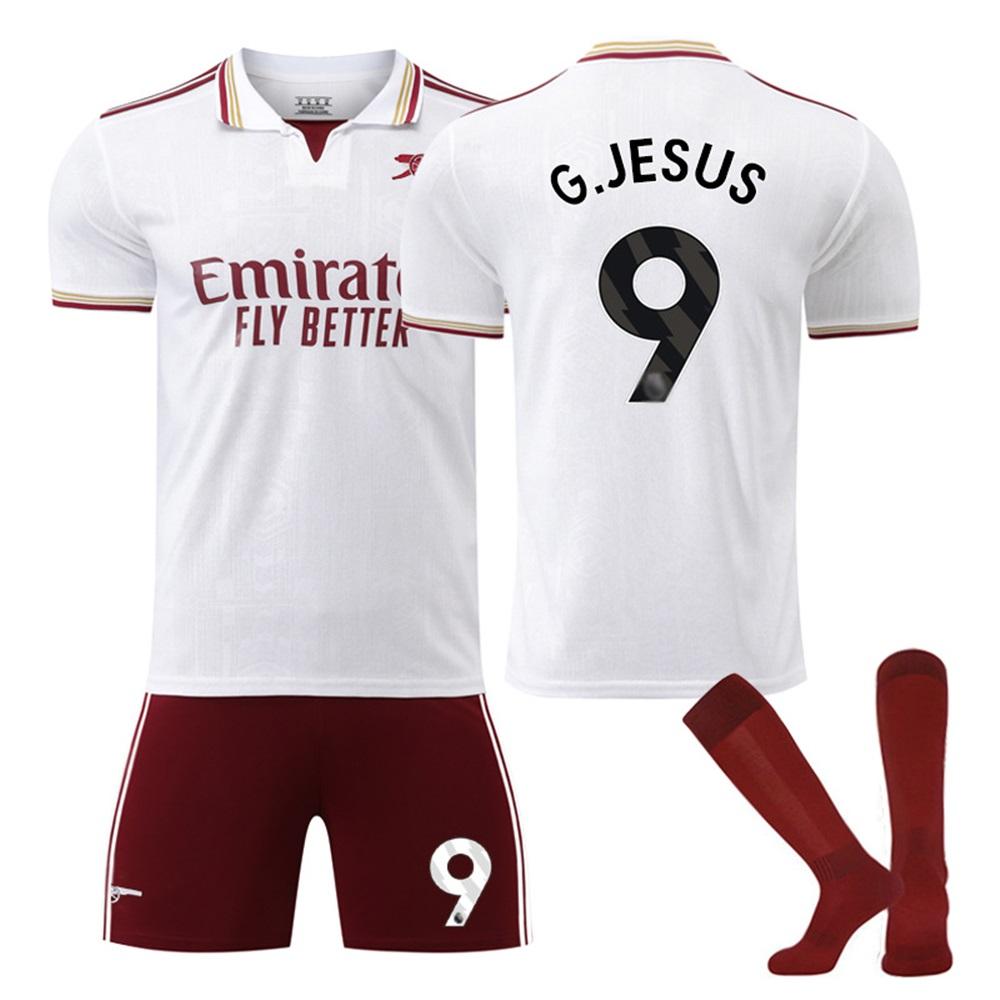 2025-26 Arsenal 2nd Away #9 G.JESUS Sport Training Jersey Set with Socks Teens Kids Adults Football Kits 16
2025-26 Arsenal 2nd Away #9 G.JESUS Sport Training Jersey Set with Socks Teens Kids Adults Football Kits 16