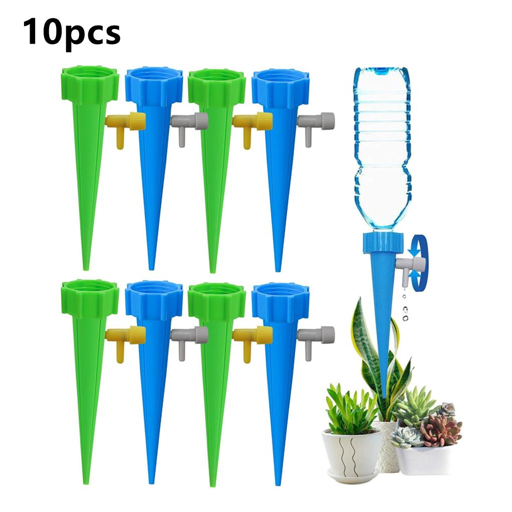 10pcs Self Watering Tip for Indoor Plants with Slow Release Control Valve Switch, Garden Plant Self Watering Device, Plant Watering Self Waterer
10pcs Self Watering Tip for Indoor Plants with Slow Release Control Valve Switch, Garden Plant Self Watering Device, Plant Watering Self Waterer