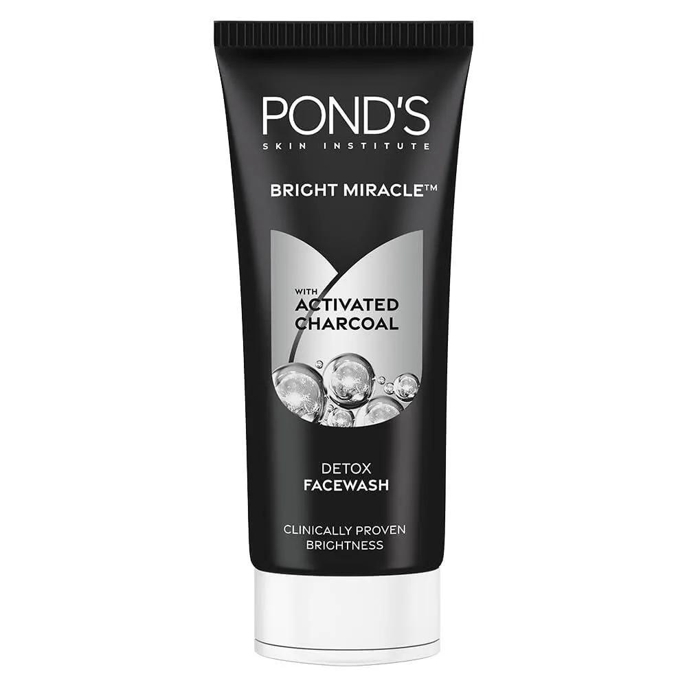 PONDS Bright Miracle Activated Carbon Face Wash 100g
PONDS Bright Miracle Activated Carbon Face Wash 100g